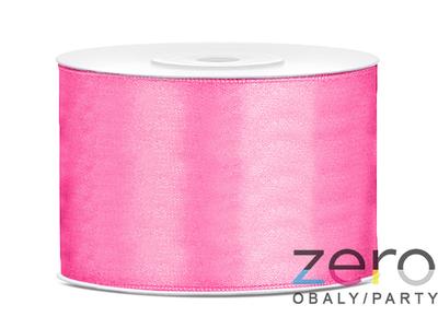 Stuha atlasová 50 mm x 25 m - růžová - Obrázok č. 1