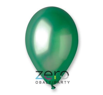 Balónky nafukovací Ø 26 (100 ks) - zelená (metalové) - Obrázok č. 1
