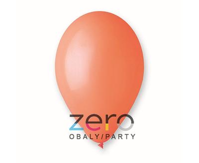 Balónky nafukovací Ø 26 (20 ks) - oranžová (pastelové) - Obrázok č. 1