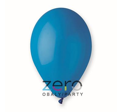 Balónky nafukovací Ø 26 (100 ks) - modrá (pastelové) - Obrázok č. 1