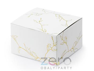 Krabička papírová s větvičkami pro hosty (10 ks) - bílá - Obrázok č. 1
