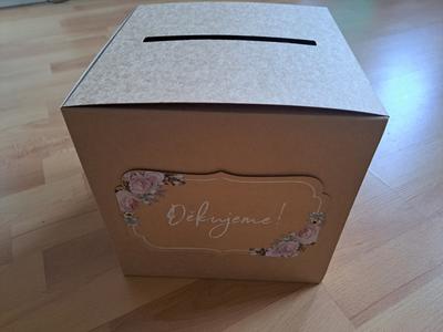 Svatební výslužka - krabičky, ubrousky, krabice na dary - Obrázok č. 1