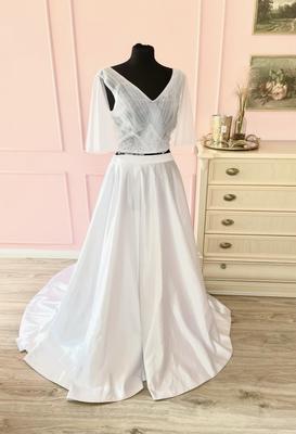 Svatební šaty vel. 38/40 - Obrázok č. 1