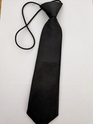 dětská kravata- nová černá - Obrázok č. 1