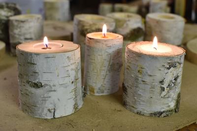 Březové svícny - Obrázok č. 1