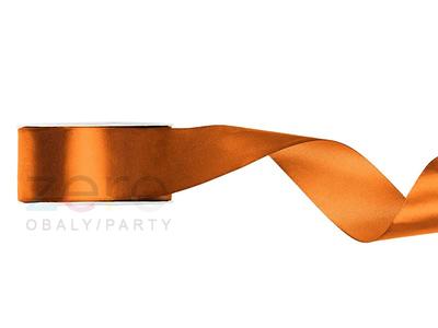 Stuha atlasová 38 mm x 25 m - rezavá - Obrázok č. 1