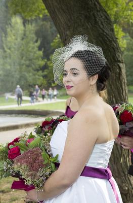 Svatební fascinátor - Obrázok č. 1