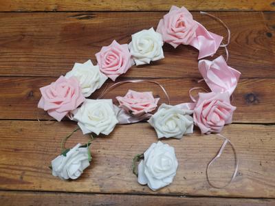 Svatební věnec na auto - Obrázok č. 1