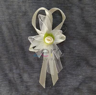 Vonička, vývazek pro rodiče a svědky - krémová - Obrázok č. 1