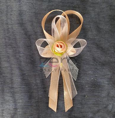 Vonička, vývazek pro svatebčany - lososová - Obrázok č. 1