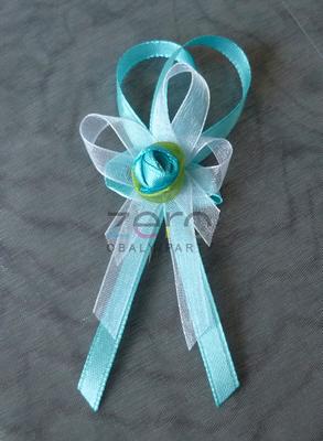 Vonička, vývazek pro svatebčany - tyrkysová - Obrázok č. 1