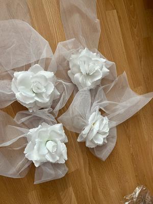 Jednotlivé květiny na auto - 4ks - Obrázok č. 1