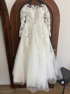 Svatební šaty XS/34 - Obrázok č. 1