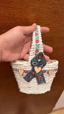 Košík pro družičky - Obrázok č. 1