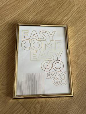 Zlatý rámeček 24 ks 13x18 cm - Obrázok č. 1