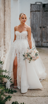 Svatební korzetové šaty Ivory - Obrázok č. 1