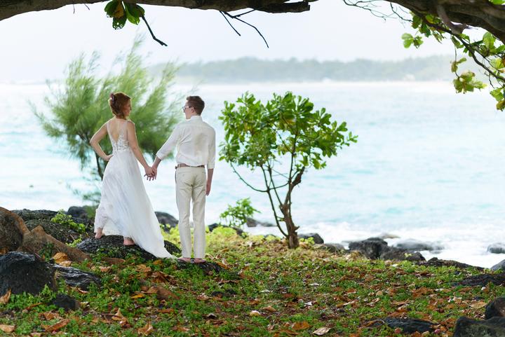 svatba ve dvou a svatební cesta na Mauriciu