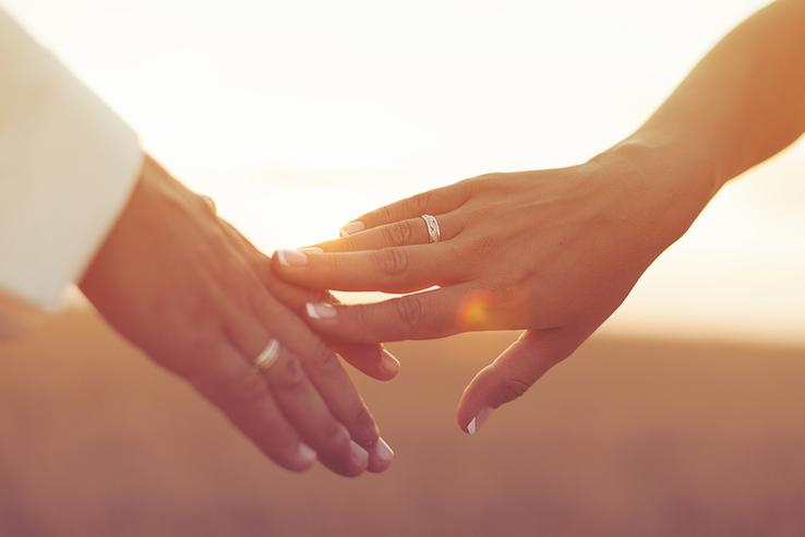 Jak odkládat svatební prsteny